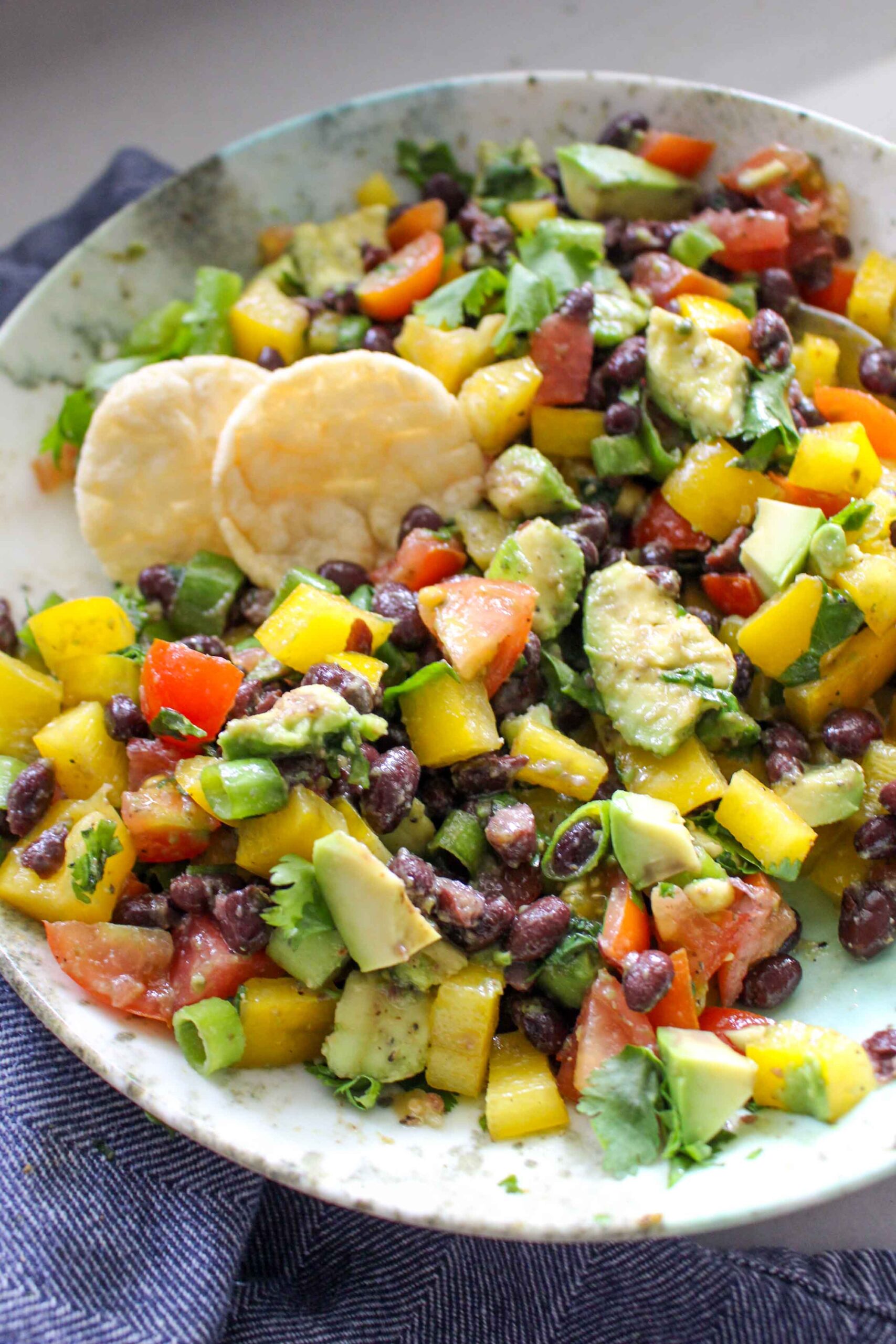Easy & Healthy Black Bean Salad: Perfect for Potlucks & Busy Weeks